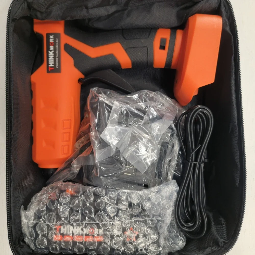 THINKWORK‎ | Heavy Duty Cordless Glue Gun Orange 100W 20V PGG100W